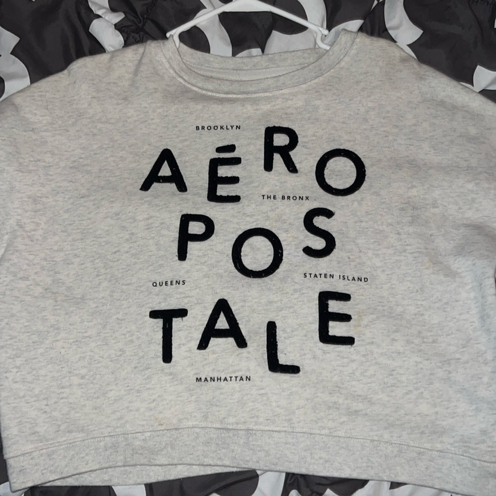 crop crew neck